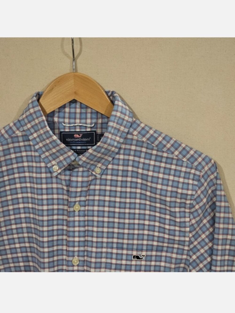 Vineyard Vines Performance Slim Fit Tucker Shirt S